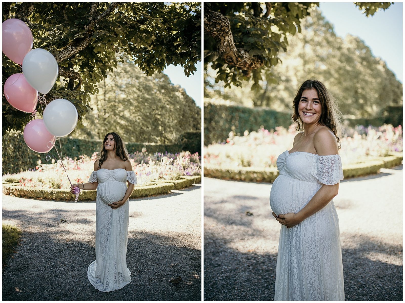 gravidfotografering ulriksdals slott stockholm